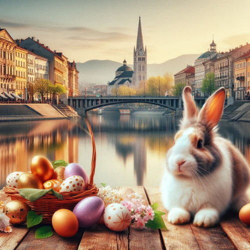 113 A-realistic-photo-of-Novi-Sad-during-Easter-with-a-bunny-and-eggs