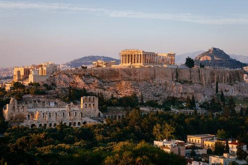 Classic view of Acropolis